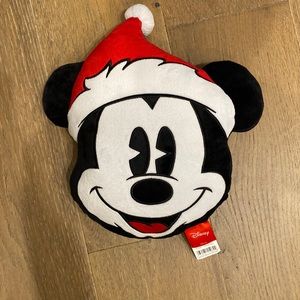 Disney Mickey Mouse Santa Pillow
